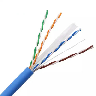 CCA CU Conductor 23AWG UTP Cat6 LAN Cable 305M Of 1000FT