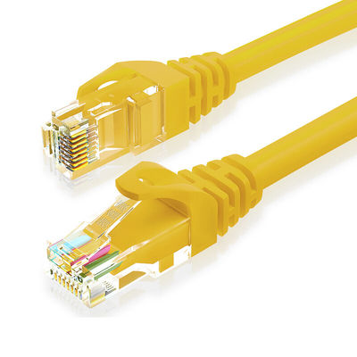 UTP Đồng tinh khiết CCA Cat6 Patch Cord, 23AWG Cat6 Cable