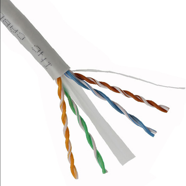 Cáp SF / UTP 6 cặp 24AWG 23AWG Cat5e Cat 6 Cáp Lan UTP trong nhà
