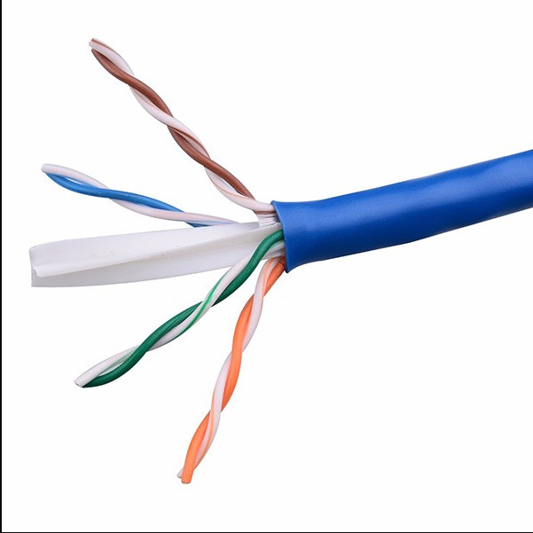 ISO CPR ETL 6 Pairs UTP Lan Cable 24AWG 23AWG Cat5e Cat 6 Indoor