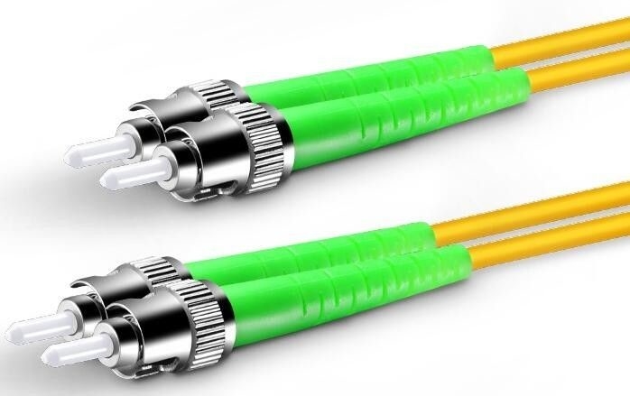 ST SC LC / APC Single Mode Cáp quang song công / Cáp nhảy sợi quang Patch Cord