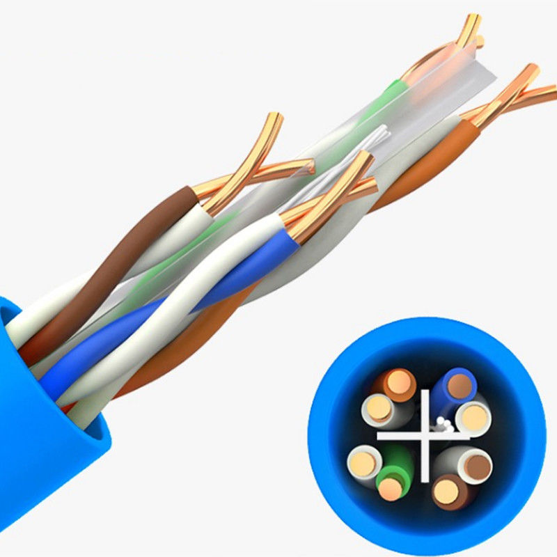 Cáp LAN tốc độ cao Cat6 UTP và cáp Ethernet cho mạng 305M Độ dài 23 AWG