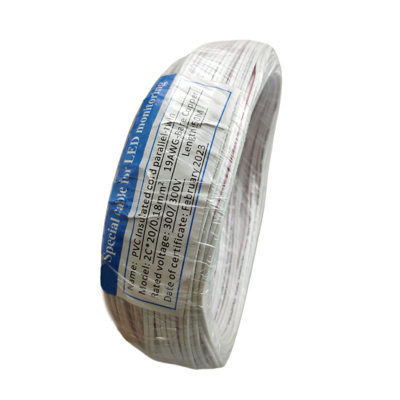 Cáp màn hình LED độ phân giải cao màu trắng 2C * 20/0.18mm2 Để thể hiện trực quan rõ ràng