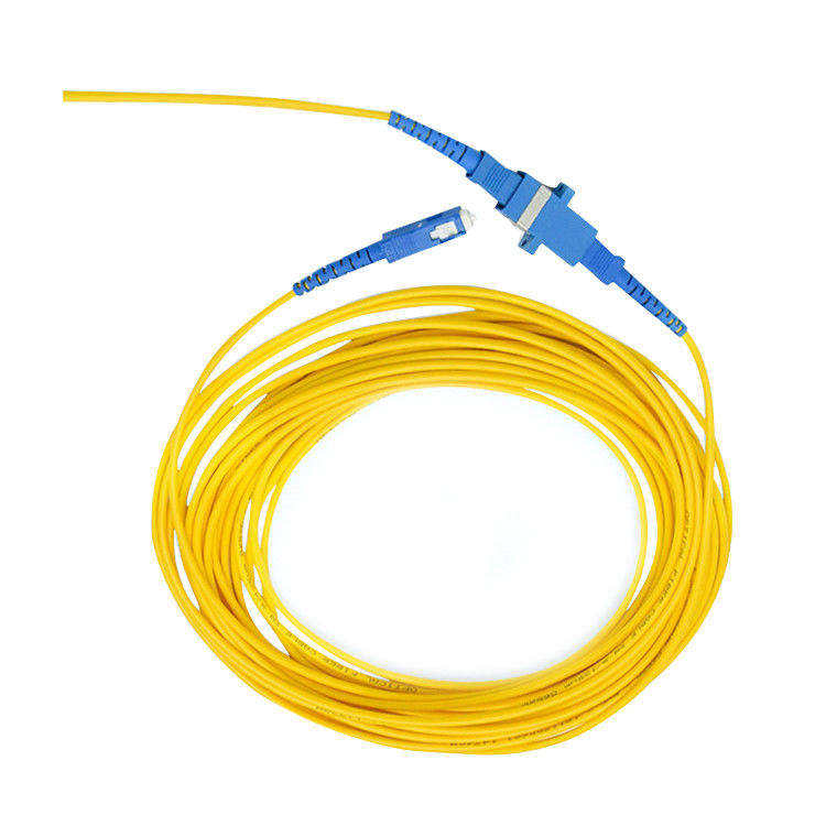 Chế độ đơn 9/125 Dây vá quang SC UPC-SC UPC hai mặt