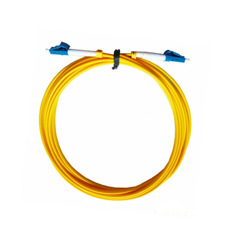 3 mét LCAPC Chế độ đơn Đơn giản Dây vá LSZH Áo khoác PVC