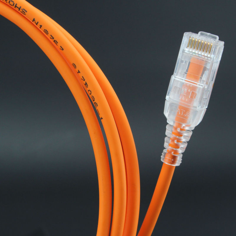 Dây vá LSZH PVC Cat6 ổn định tốc độ cao, Cáp Ethernet 1000 Ft Cat6