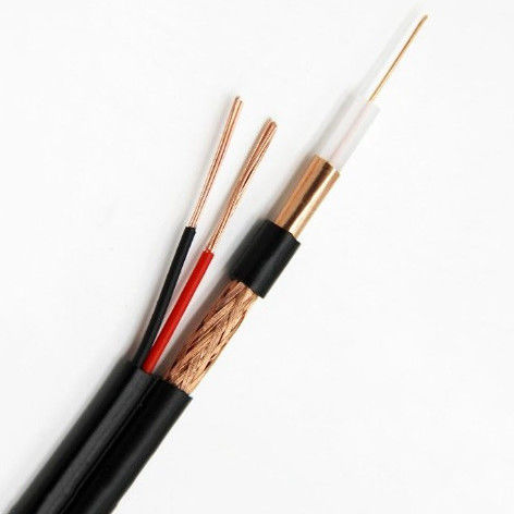 Al Foil Đồng nguyên chất Cáp đồng trục CCS RG59 2C, Cáp đồng trục cho Internet
