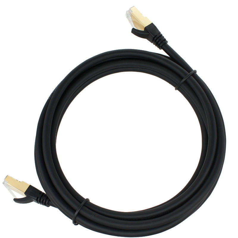 Tùy chỉnh CE ROHS FTP SFTP Rj45 Cắm dây Cat7 Patch, Cáp Ethernet Cat 7 1000ft