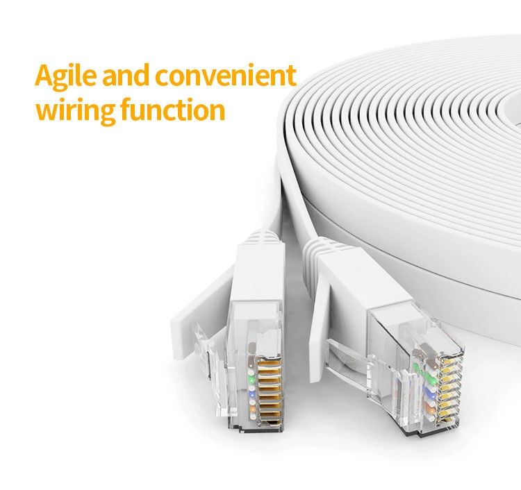 24AWG FTP UTP Cat6 Patch Cord, Amp Patch Cord Cat6 For Ethernet