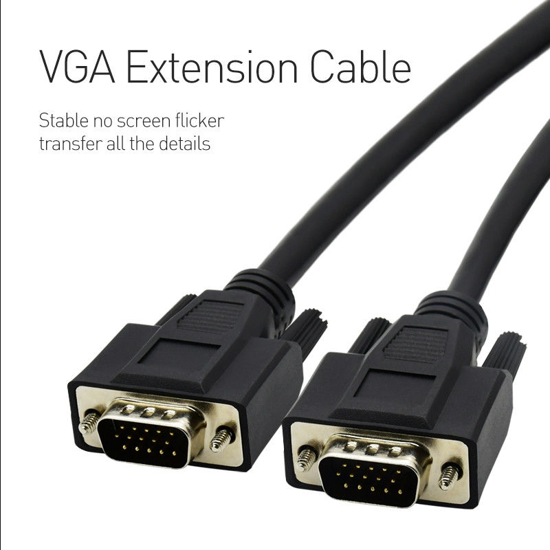 Cáp màn hình VGA tốc độ cao mạ vàng cho màn hình máy chiếu