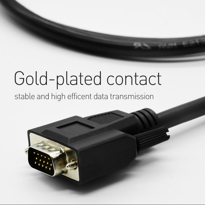 Cáp màn hình VGA tốc độ cao mạ vàng cho màn hình máy chiếu
