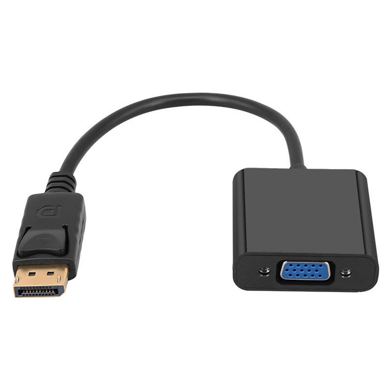 Cổng màn hình nam 1080p Thunderbolt sang cáp màn hình VGA cho cổng nữ VGA
