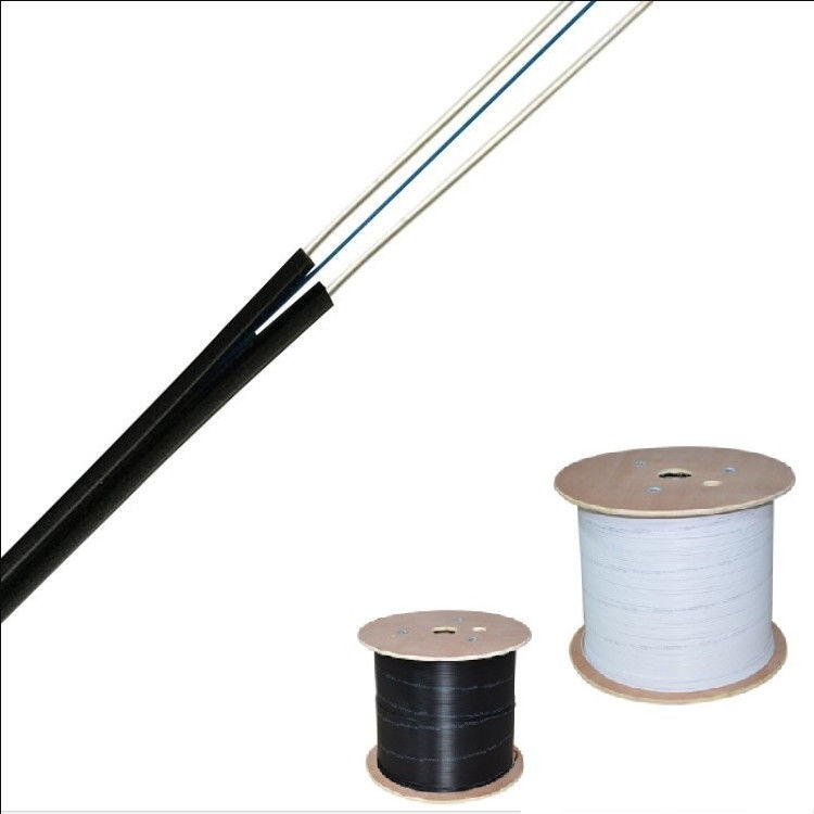 Cáp quang ngoài trời trong nhà G652d G657a GYFTY FTTH Tự hỗ trợ