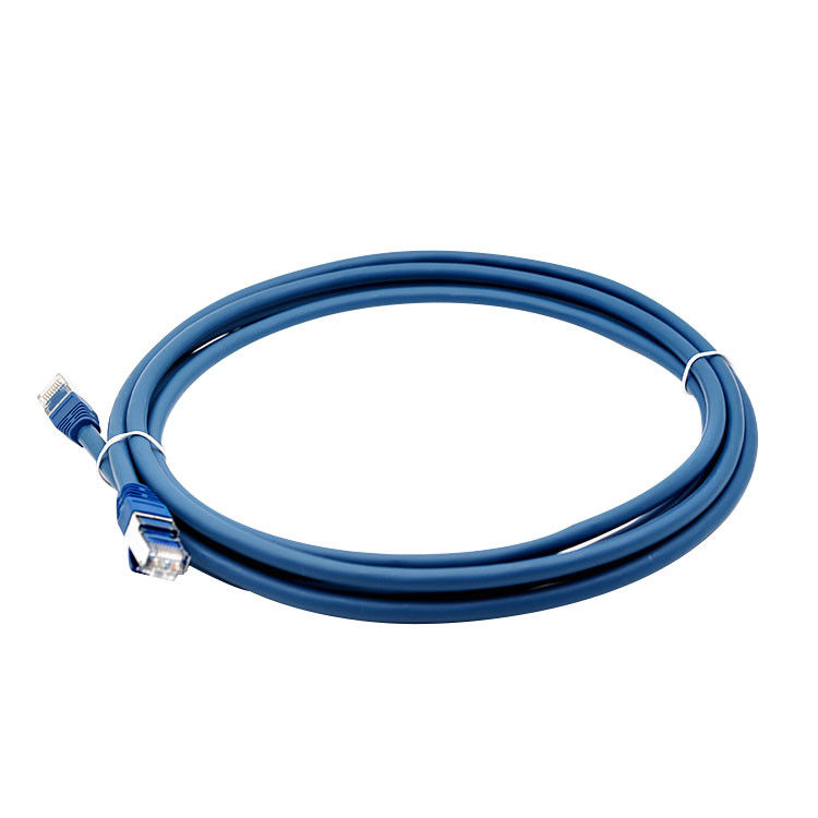 RJ45 SFTP được bảo vệ bằng dây mạng Cat 6 Cắm dây với khởi động khuôn