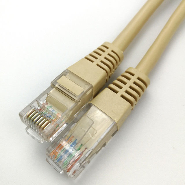 Cáp mạng Ethernet UTP Cat5e Rj45 đến RJ45 Màu vàng