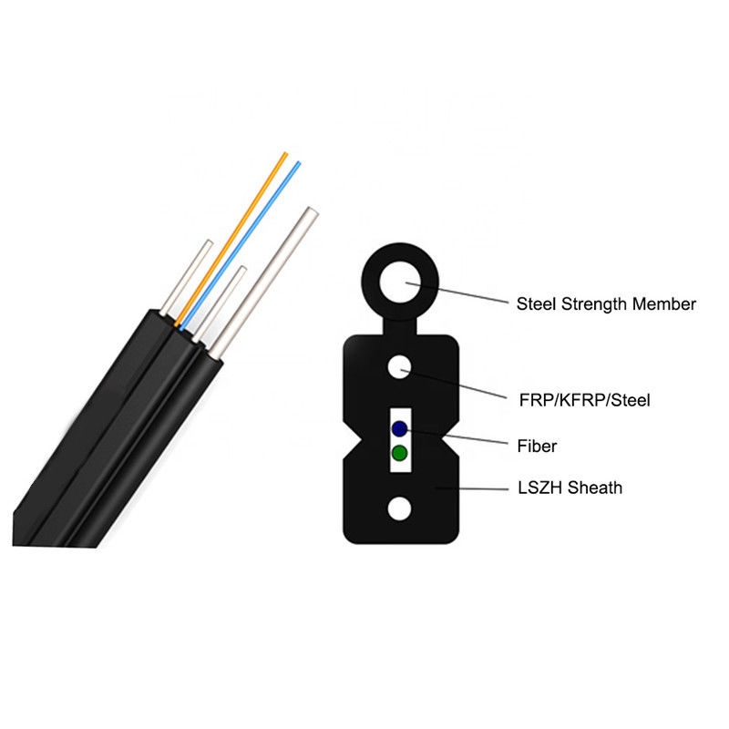 Dây cáp quang 1 lõi 2 lõi cáp FTTH G657