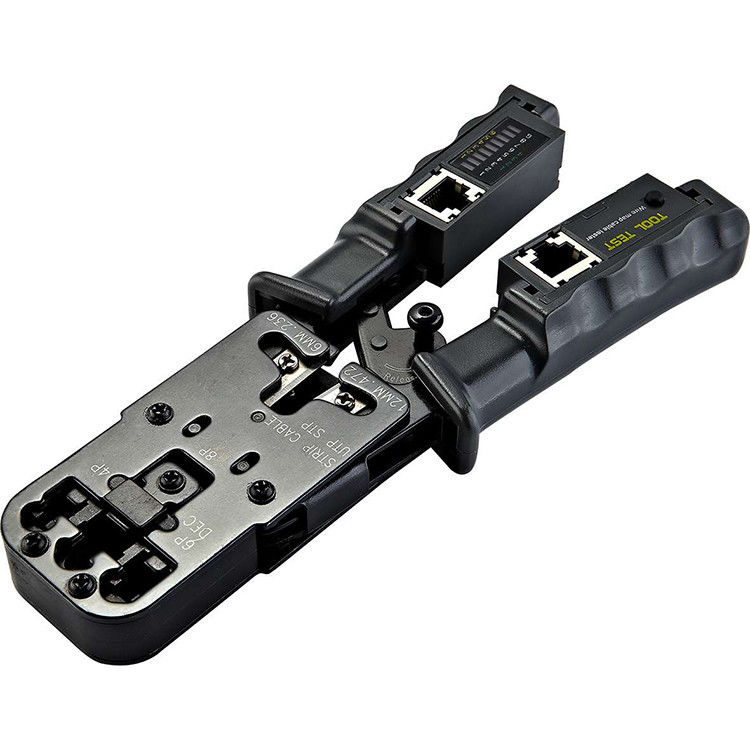 Công cụ mạng cáp dây đa chức năng cho 8P6P4P và với công cụ uốn cáp Tester