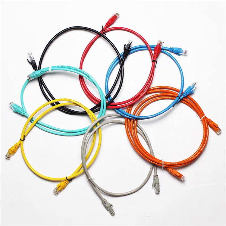 Các loại cáp mạng OEM ROSH Cat5 PVC Utp Cáp mạng Jumper