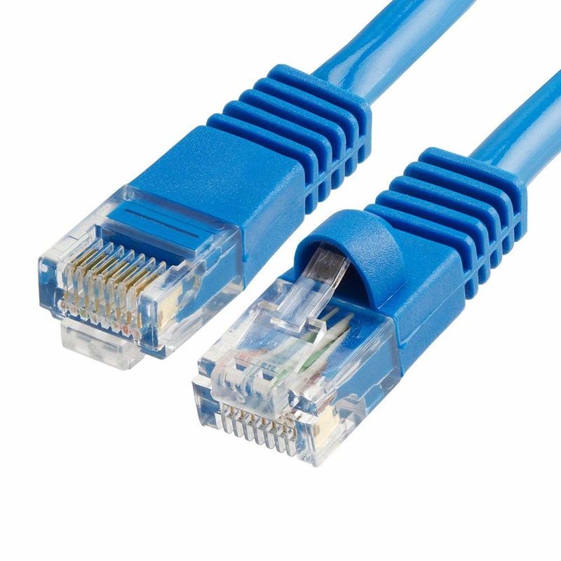Cáp mạng Cat5 5e 6 Cáp UTP Cat 5 và các đầu nối Cáp vá trong mạng
